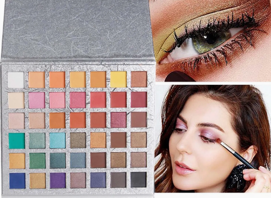 42-Color Waterproof Eyeshadow Palette
